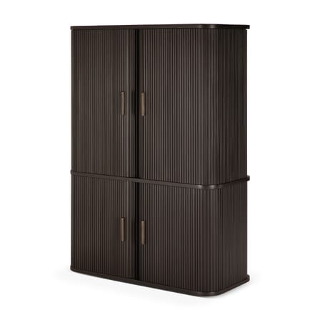 Armoire Roller Max bois marron / L 100 x H 142 cm - Ethnicraft