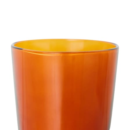 Bicchiere 70s glassware vetro arancione / Set di 4 - 43 cl - HK LIVING