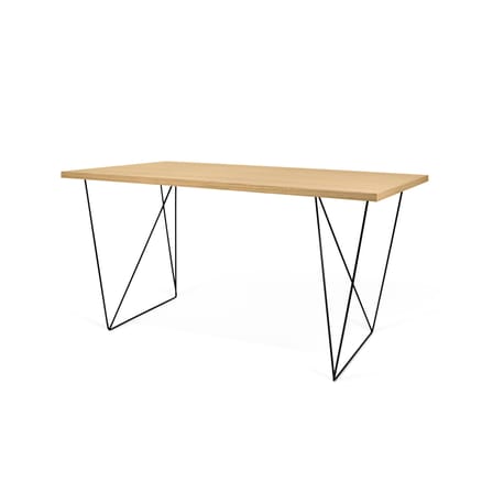 Bureau Oscar bois naturel / L 140 x P 75 cm - Chêne - POP UP HOME