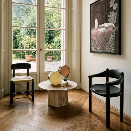 Chaise Daumiller bois noir / 1977 - Gubi