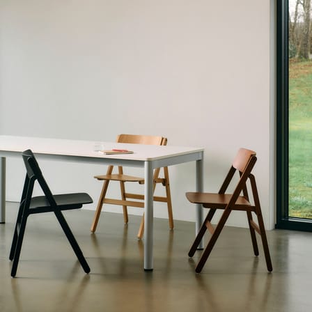 Chaise pliante Backflip bois marron - Hay