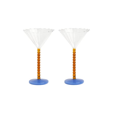 Set de 2 coupes à champagne Perle / 15 cl - & klevering