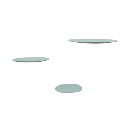 Set de 3 étagère Isola céramique - Moustache