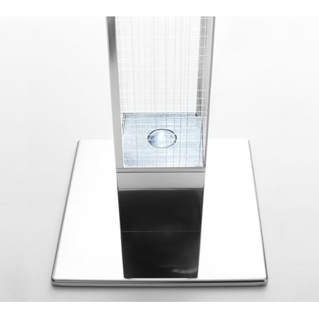 Lampadaire Mimesi LED métal transparent / Bluetooth - H 193 cm - Artemide