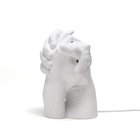 Lampe de table With Me céramique blanc / H 32 cm - Seletti