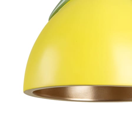 Vitamin Pendant plastic material yellow / Ø 14 x H 13 cm - Seletti