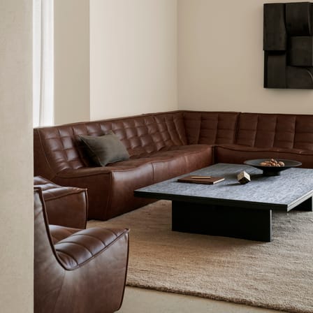 Table basse Grooves bois / 170 x 120 x H 34 cm - Ethnicraft