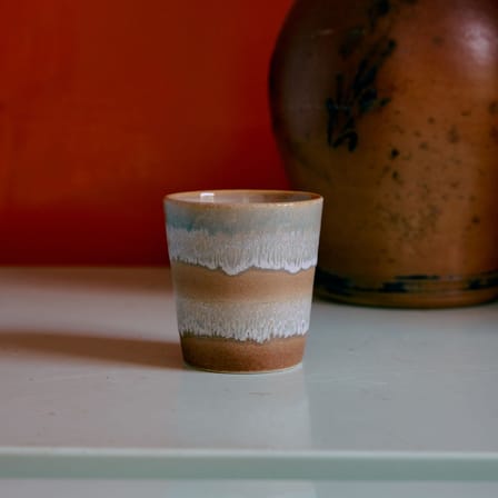 Set de 4 tasses à café 70s ceramics / 23 cl - HK LIVING