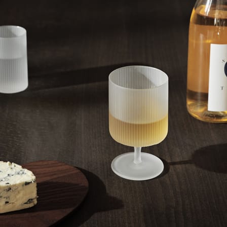 Set de 2 verres à vin Ripple verre/ 27 cl - Ferm Living