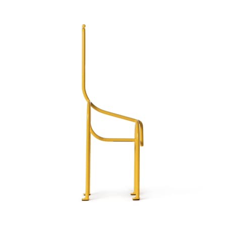 Sculpture Animal Factory Mini métal jaune / Girafe - Magis