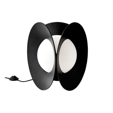 Lampada da tavolo Armen LED metallo nero / Ø 31 x H 31 cm - Metallo & vetro - DCW éditions