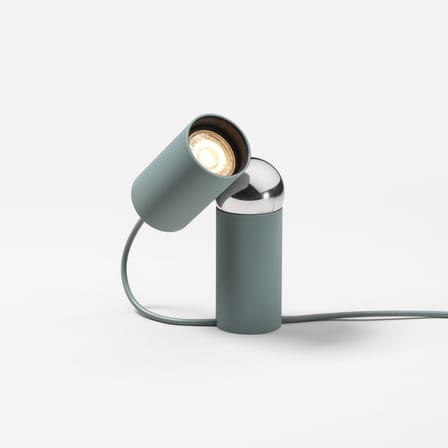 Lampe de table Bilboquet plastique vert / Orientable - Flos