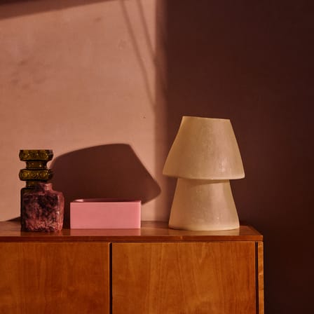 Lampe de table / H 35 cm - Fibre de verre - HK LIVING