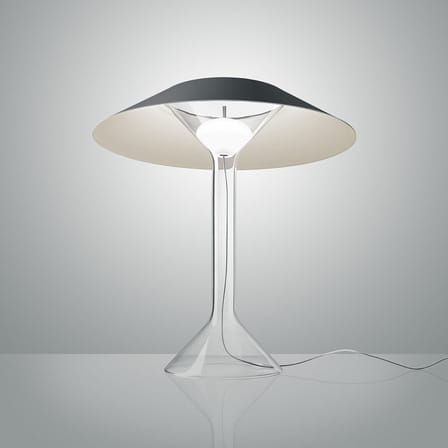 Lampe de table Chapeaux LED métal gris / Ø 44 x H 47 cm - Foscarini