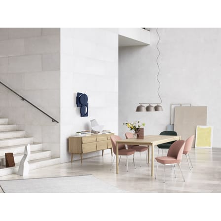 Suspension Ambit Rail métal vert / L 126 cm - Muuto