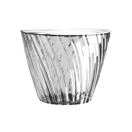Table basse Sparkle plastique transparent / Ø 45 x H 35 cm - Kartell