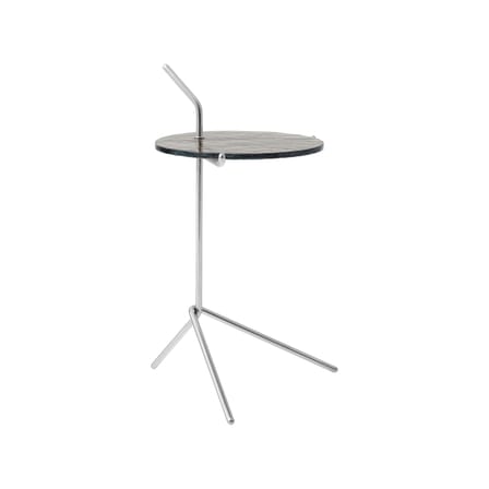 Table d'appoint Halten SH9 verre gris - &tradition