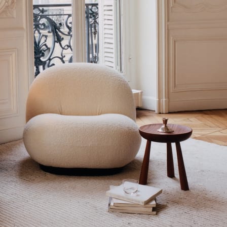 Tabouret Totto bois marron - Gubi