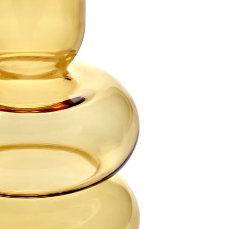 Vase Bubble verre jaune / H 15 cm - Serax