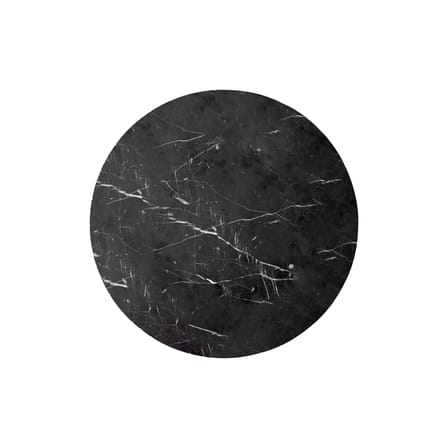 Zubehör  marmor schwarz / Tablett für Couchtisch Androgyne Ø 63 cm - Audo Copenhagen