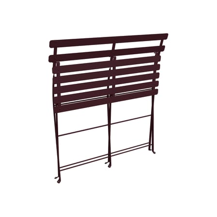 Banquette Bistro métal violet / Pliante - 2 places / L 88 cm - Fermob