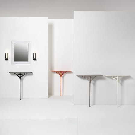 Console murale A.I. / L 75 x P 24 cm - Conçu par intelligence artificielle / Recyclé - Kartell