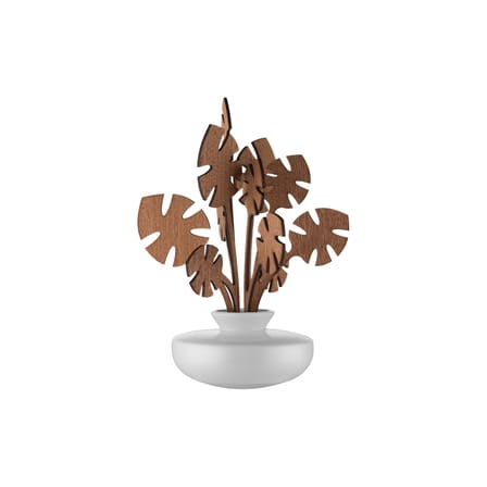 Diffuseur de parfum The Five Seasons céramique blanc bois naturel / H 22,5 cm - Alessi