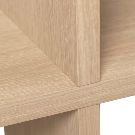 Étagère Kona 2x4 bois naturel / L 122,5 x H 141 cm - Ferm Living