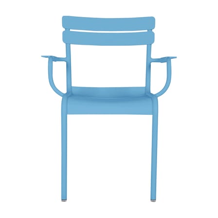 Fauteuil empilable Luxembourg Bridge métal bleu - Fermob