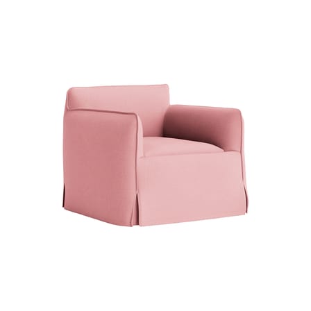 Fauteuil rembourré Mimi tissu rose - Hay