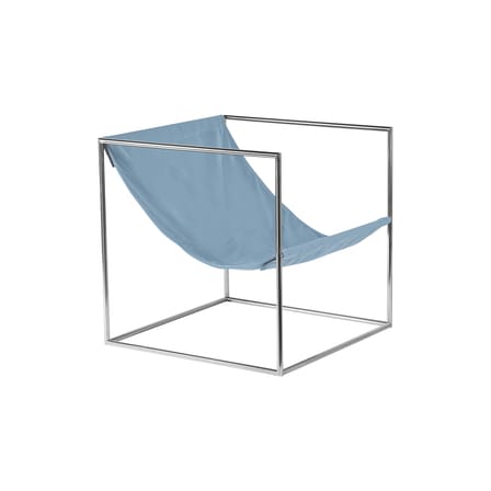 Fauteuil Solo tissu bleu Outdoor - valerie objects