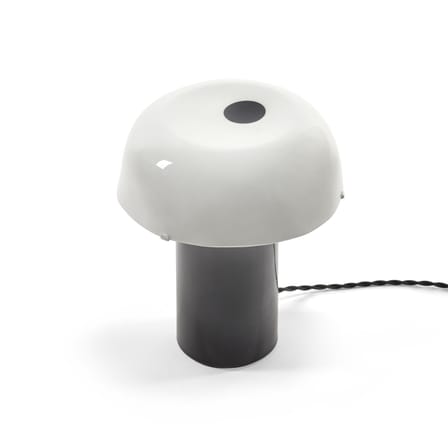 Lampe de table Céline n°2 céramique noir / Ø 20 x H 21 cm - Serax