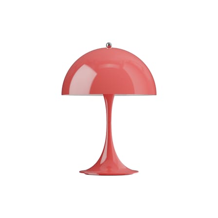 Lampe sans fil rechargeable Panthella 250 plastique rose / LED -  Ø 25 cm - Louis Poulsen
