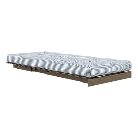 Fauteuil convertible Roots / Dormeuse & lit d'appoint - 3 positions / Structure marron - KARUP DESIGN