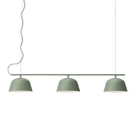 Suspension Ambit Rail métal vert / L 126 cm - Muuto