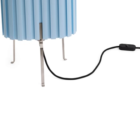 Canelé Table lamp textile blue - Hay