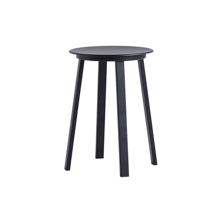 Tabouret Revolver métal noir pivotant / H 48 cm - Métal - Hay