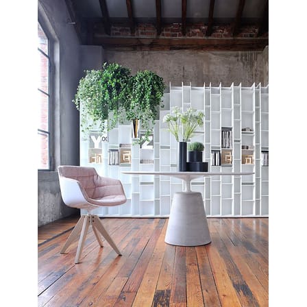 Bibliothèque Random 2C bois naturel / L 36 x H 217 cm - MDF Italia