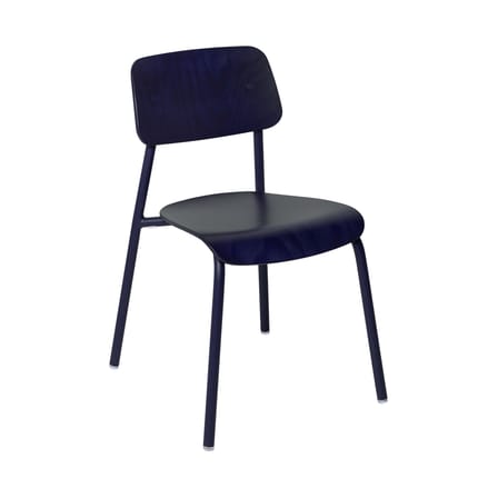 Chaise empilable Studie bois bleu - Fermob