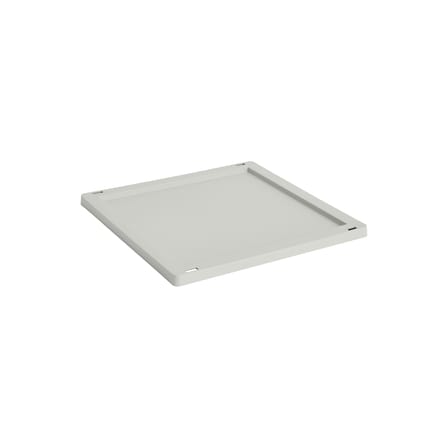 Couvercle  plastique gris / Pour panier Colour Crate Medium Square & Cube 30 x 30 cm - Hay