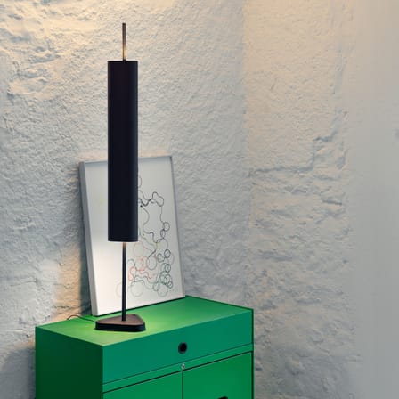 Lampe de table Emi métal vert / Erwan Bouroullec , 2023 - Flos