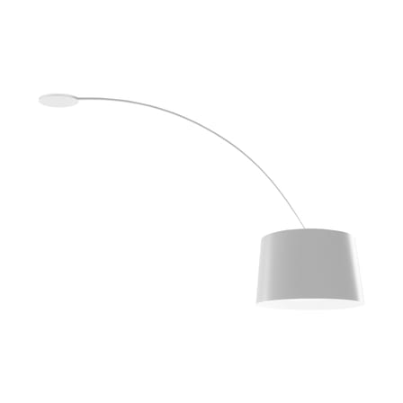 Plafonnier Twiggy matériau composite blanc / Rotatif - Marc Sadler, 2006 - Foscarini