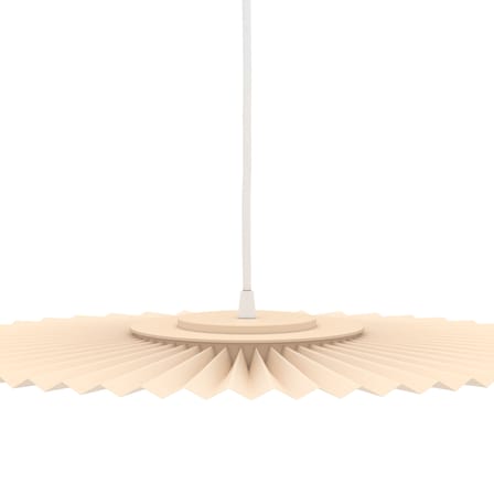 Suspension Carmen Small tissu beige / LED - Ø 50 cm - Hartô