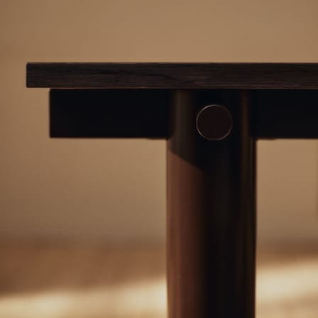 Table rectangulaire Atura bois marron / 160 x 90 cm - Ferm Living