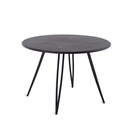 Table ronde Ariete marron métal / Ø 110 - Unopiu