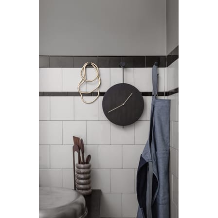 Pond Tablemat gold metal / Set of 3 rings - Brass - Ferm Living