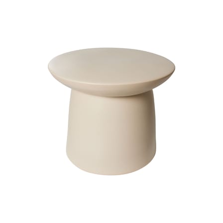 Tavolino d'appoggio Earthenware Large ceramica beige / Ø 46 x H 37 cm - HK LIVING