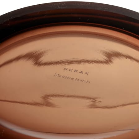 Vase Cameo IN&OUT 02 verre marron - Serax
