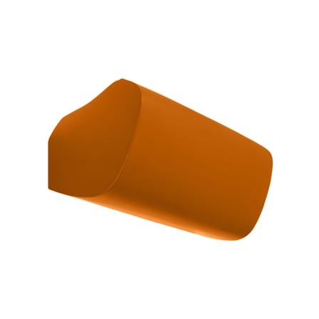 Applique Radieuse by Le Corbusier métal orange / Réédition 1949 - Nemo