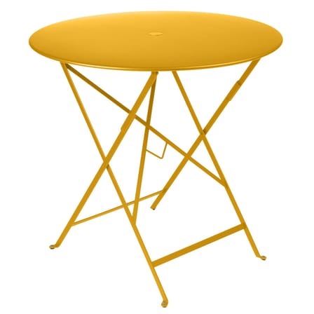 Table pliante Bistro /Ø 77 cm - 3/4 personnes - Trou pour parasol - Fermob
